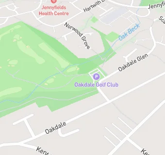 map for Oakdale Golf Club