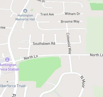 map for Haxby Group Practice, Huntington Surgery