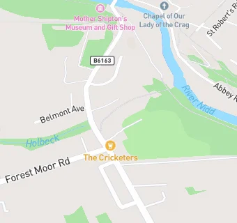 map for The Cricketers