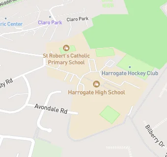 map for St Robert's Catholic Primary School