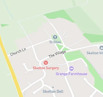 map for York Medical Group, Skelton