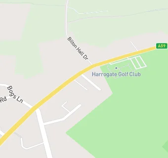 map for The Harrogate Golf Club Limited