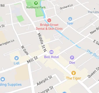 map for The Bell Hotel