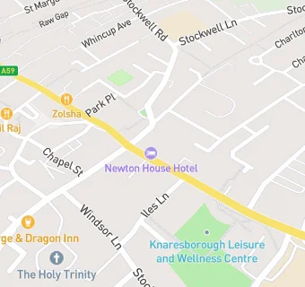 map for Newton House