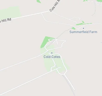 map for Cold Cotes Farm