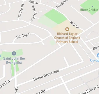 map for Richard Taylor Primary School