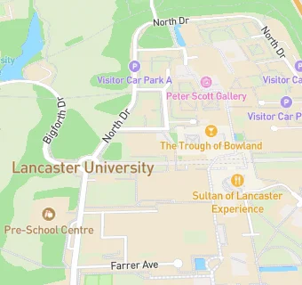 map for LUSU Central Stores