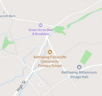 map for Kettlesing Felliscliffe Community Primary School