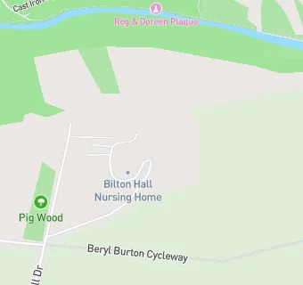 map for Bilton Hall Nursing Home