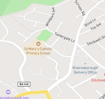 map for St Mary's Catholic Primary School