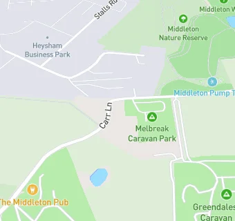 map for The Middleton Pub