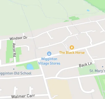 map for Wigginton Village Stores