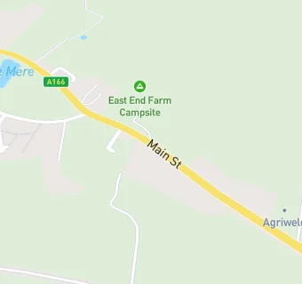 map for East End Farm Campsite