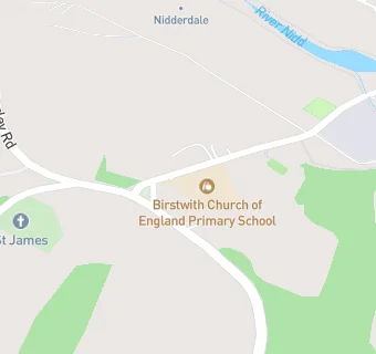 map for Birstwith Church of England Primary School