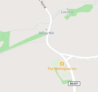 map for The Wellington Inn