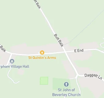 map for St Quintin Arms