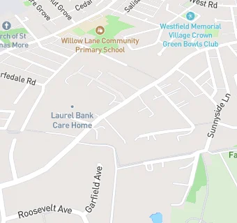 map for Laurel Bank Care Home