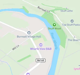 map for Burnsall Voluntary Aided Primary School