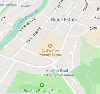 map for Castle View Primary School