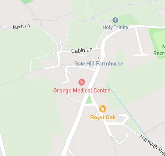 map for The Grange Medical Centre