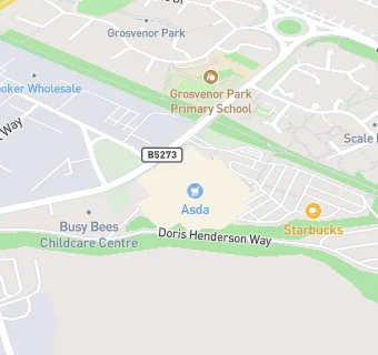 map for Asda Pharmacy