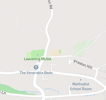 map for Leavening Community Primary School