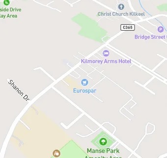 map for EUROSPAR KNOCKCHREE