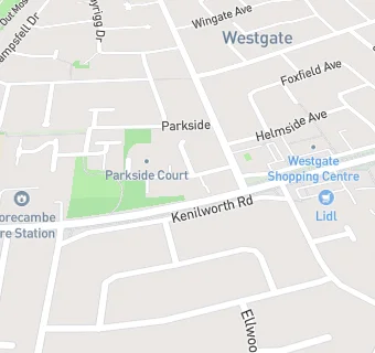 map for Westgate Pre-School