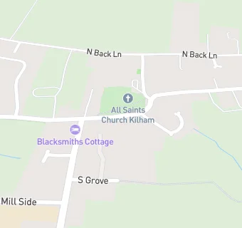 map for The Old Star (Kilham) Ltd