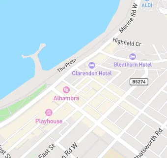 map for The Cavern Bar