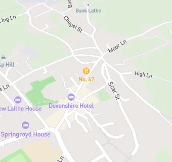 map for The Foresters Arms