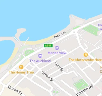 map for Auckland Hotel