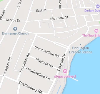 map for Yorkshire Foresters Convalescent Home