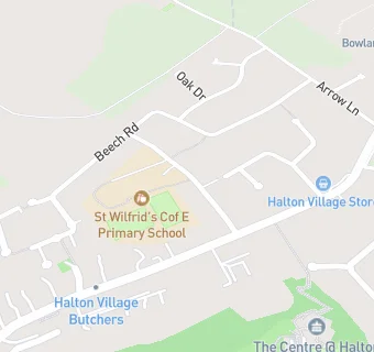 map for St Wilfrid's CE Primary