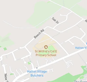 map for St Wilfrid's Cof E Primary School