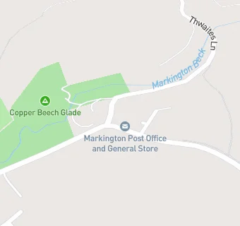 map for Post Office