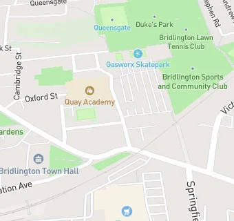 map for Bridlington Sports & Community