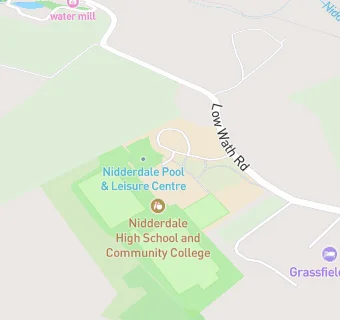 map for Nidderdale High School