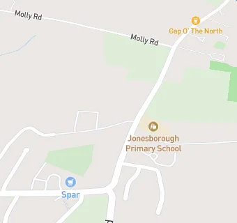 map for JONESBOROUGH PRIMARY SCHOOL KITCHEN