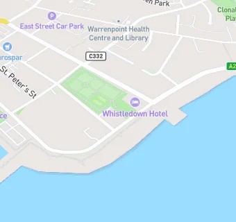 map for THE WHISTLEDOWN HOTEL