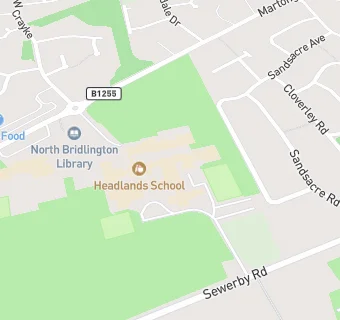 map for Headlands School