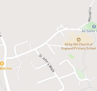 map for Kirby Hill Church of England (VC) Primary School