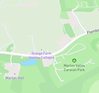 map for Marton Manor Farm Shop and Tea Rooms