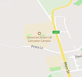 map for Oneschool Global Uk Lancaster Campus