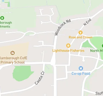 map for Manor House Surgery @ Flamborough Branch Site