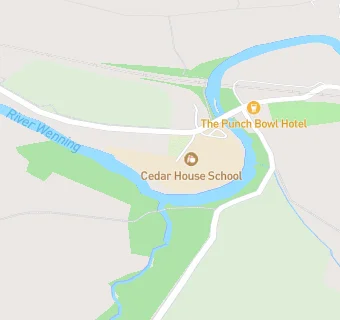 map for Cedar House School