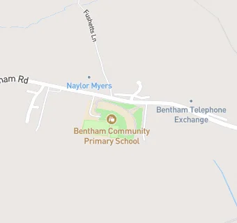 map for Bentham Community Primary School