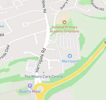 map for The Moors Care Centre