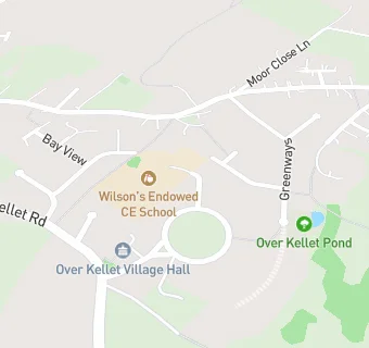 map for Wilson's Endowed CE School