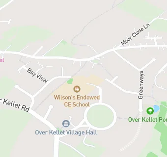 map for Over Kellet Wilson's Endowed Church of England Primary School